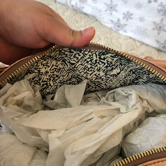 Rebecca Minkoff MAB Mini Satchel in Rosegold - Picture 14 of 17